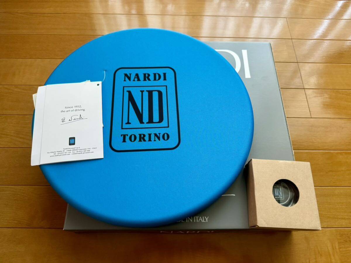 【ほぼ未使用】正規品 NARDI classic N140 380mm ウッド&ポリッシュスポーク_画像4