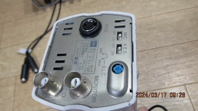 防犯カメラ TOSHIBA CCD カラーカメラ　セキュリティー本体のみ　固め売り　7台　中古_画像6