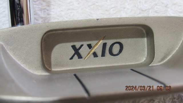  パター ダンロップ　XXIO　ツアースペッシャル　X1000　長さは３４，５インチ　重さは540g 中古_画像6