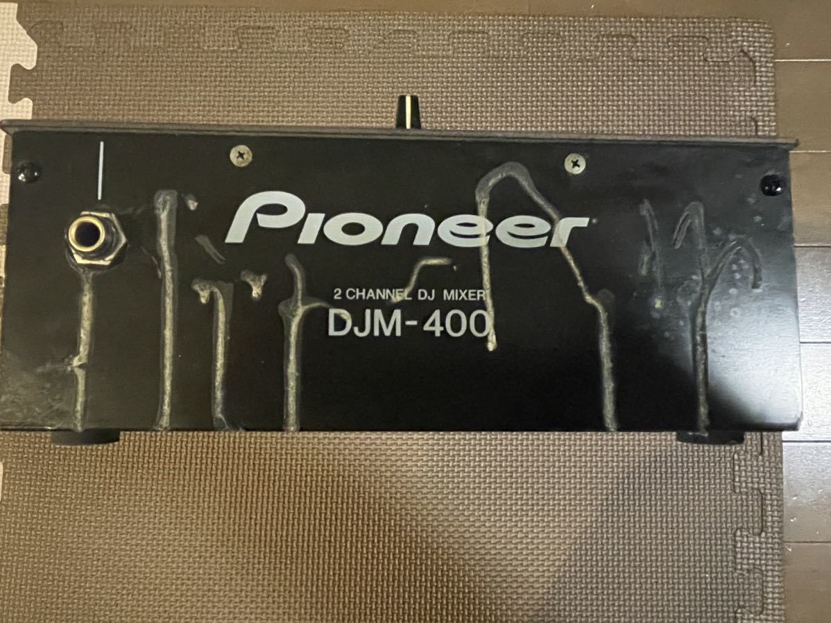 ジャンク Pioneer DJミキサー DJM -400_画像3