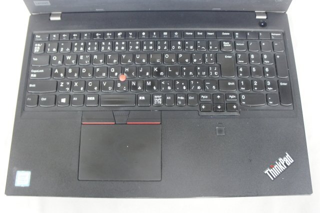 [中古品・送料無料・1円スタート] Lenovo ThinkPad L580 20LXS59C00 (Core i5-8250U/8GB/256GB/15.6インチ/Win11Pro) ※タッチパッド不安定_画像3