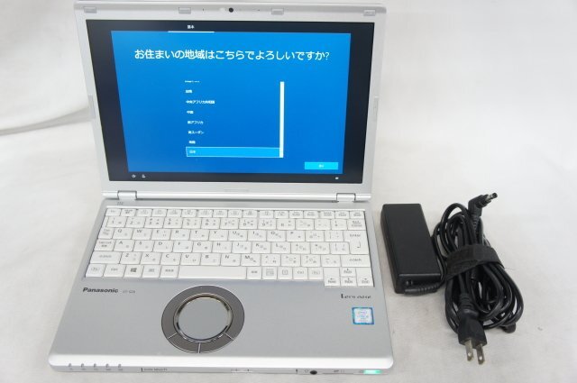 [ secondhand goods * free shipping *1 jpy start ] Panasonic Let\'s note SZ6 CF-SZ6RDQVS(Core i5-7300U/8GB/256GB/12.1 -inch /DVD super /Win10Pro)①