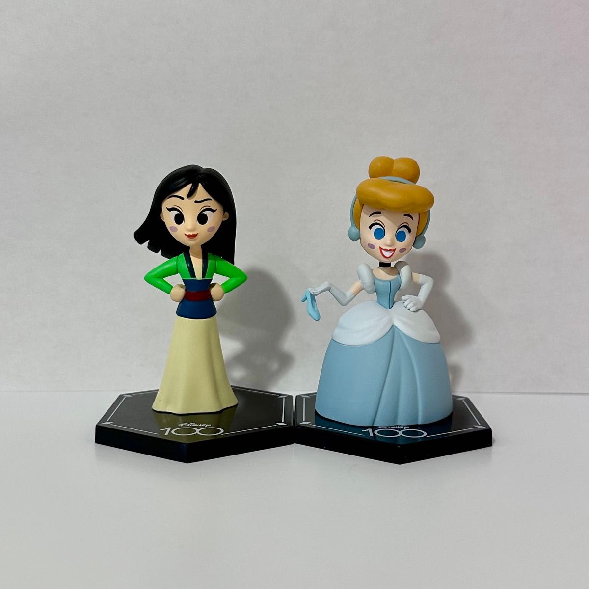 Disney100 ミニフィギュアコレクション シンデレラ ムーラン - SF