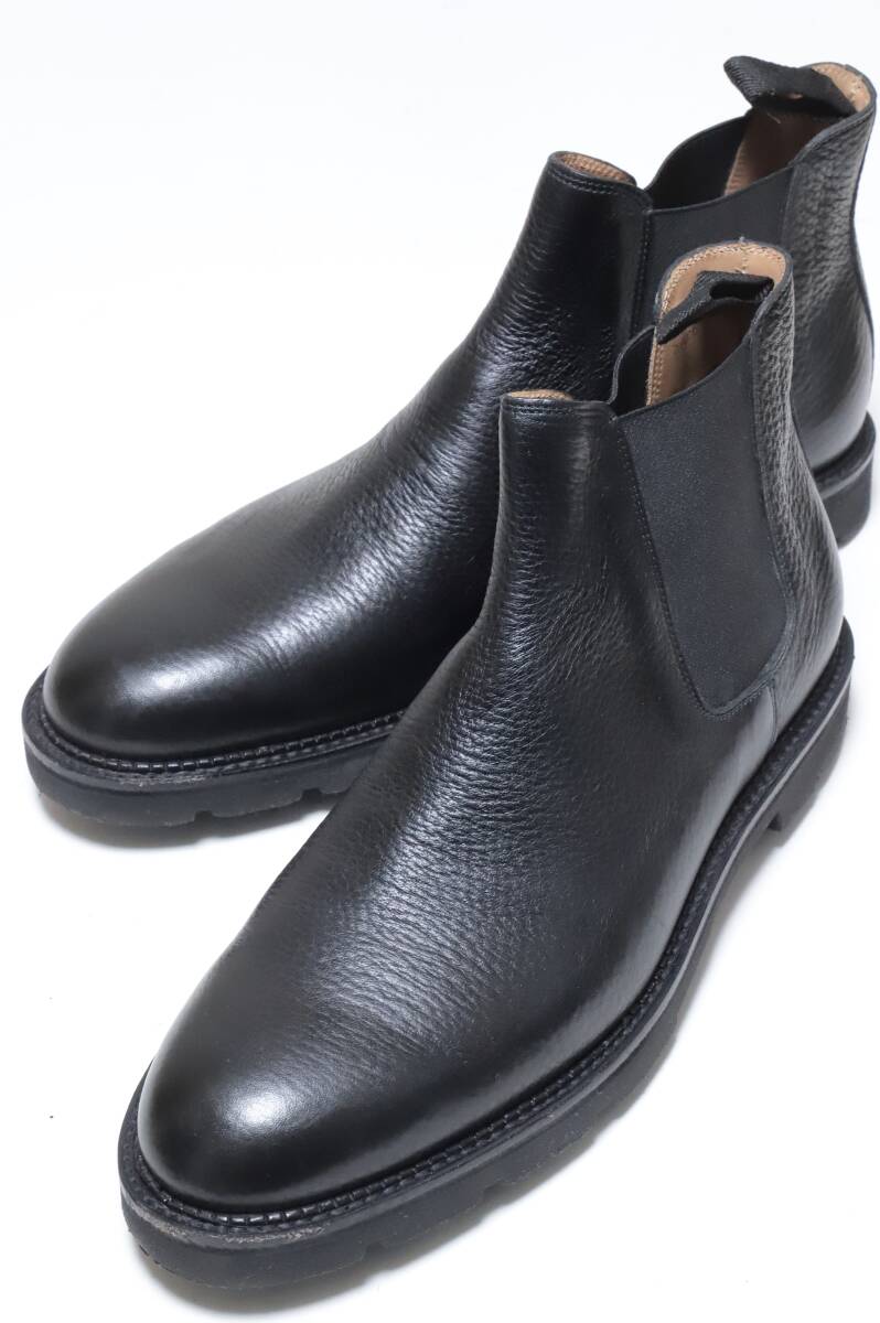 最高峰！ 定価￥357.500- 試着程度 極美品！ ジョンロブ John Lobb 名作 LAWRY ブラック UK 8E（26ｃｍ～26.5ｃｍ） 0015ラストの画像1