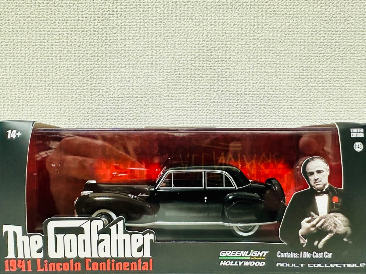 GL/'41 Lincolnリンカーン Continentalコンチネンタル GodFatherゴッドファーザー 1/43