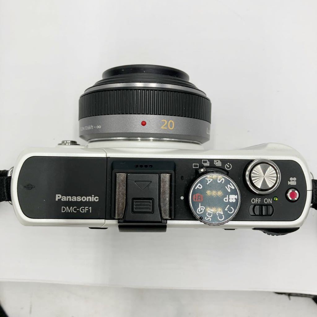 ◎【売り切り】Panasonic パナソニック LUMIX ルミックス ミラーレス一眼カメラ GF1 DMC-GF1 1:1.7/20ASPH 0.2m!0.66ft-∞現状品_画像7