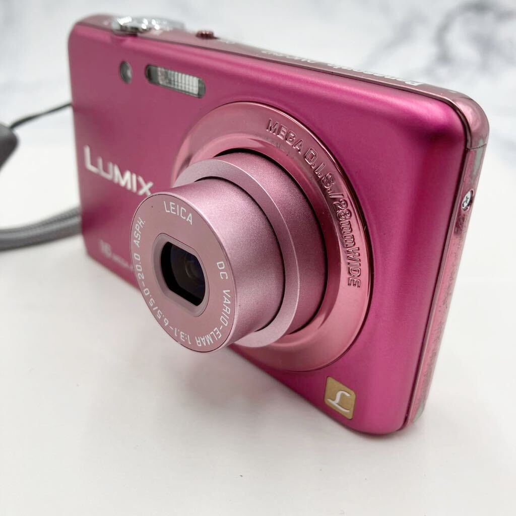 $【売り切り】Panasonic パナソニック LUMIX ルミックス コンパクトデジタルカメラ DMC-FH7 1:3.1-6.5/5.0-20.0 ASPH 動作確認済みの画像8