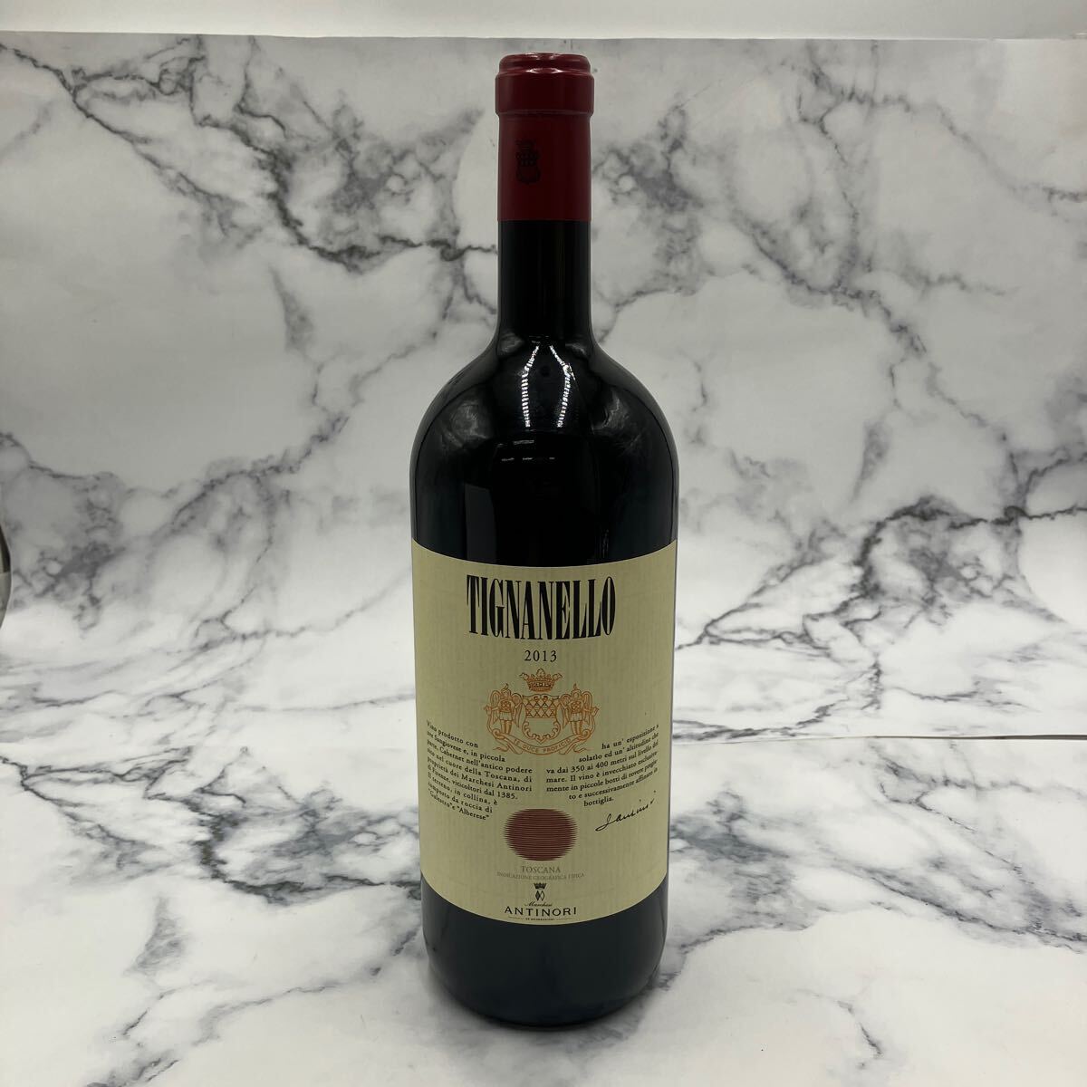 $【売り切り】未開栓！ANTINORI アンティノリTIGNANELLO ティニャネロ 赤ワイン 13.5% 1.5L _画像2
