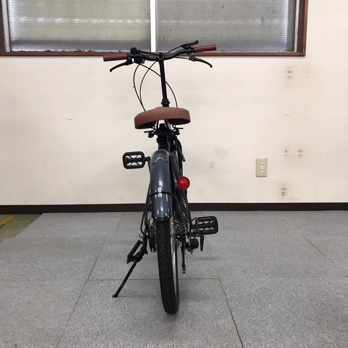 ◆【売り切り】MYPALLAS マイパラス 折畳み自転車 M200 20インチSHIMANO製6段ギア ブラック_画像5