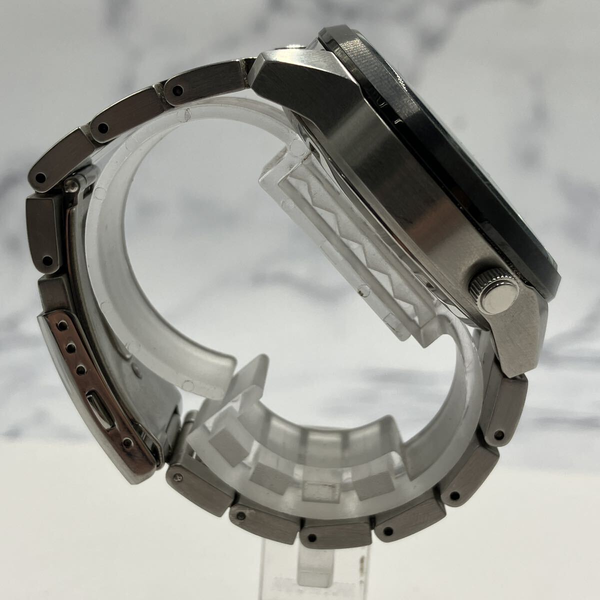$【売り切り】SEIKOセイコー WIREDワイヤード メンズ腕時計 クロノグラフ デイト SS クォーツ VK68-KX20 稼働品_画像4