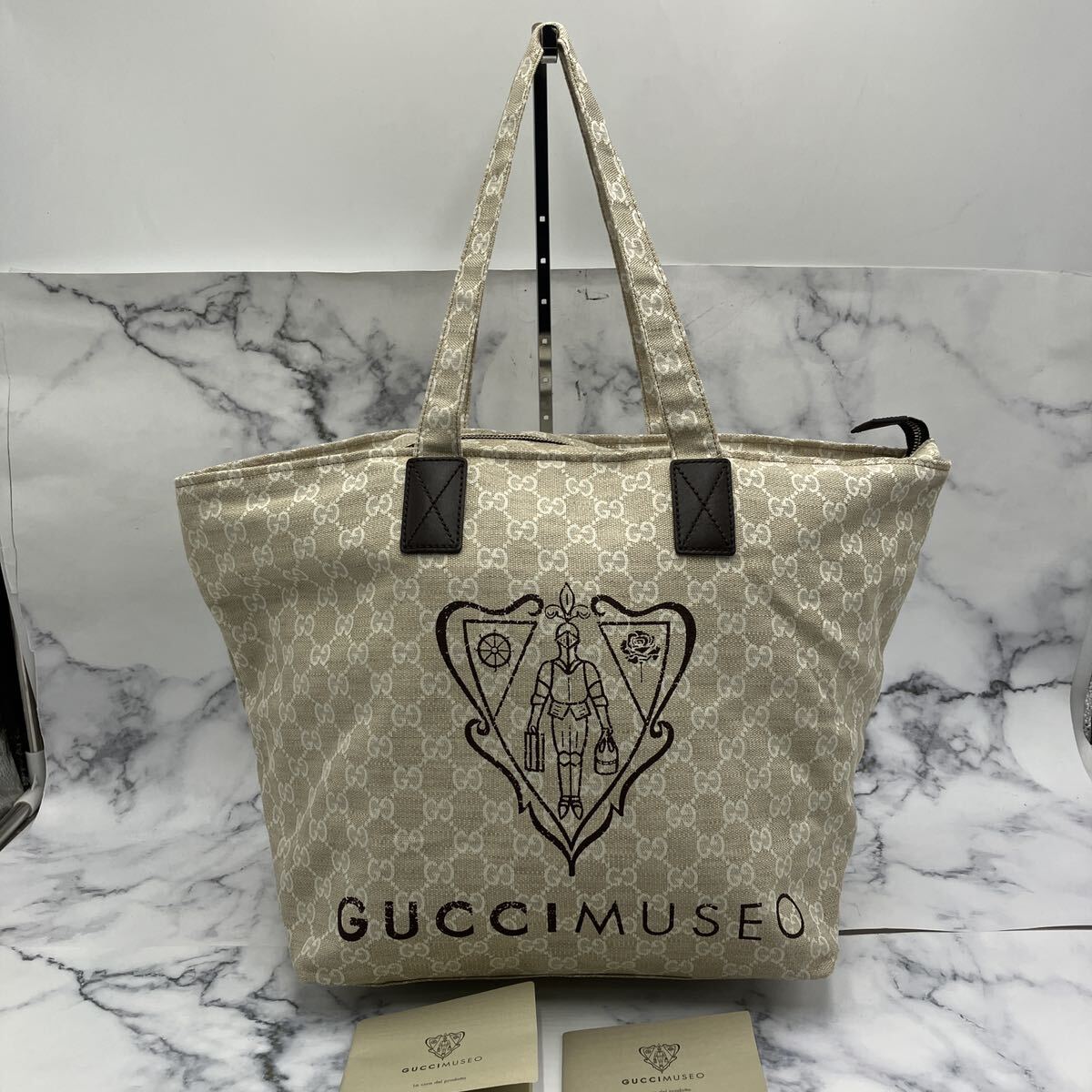 グッチ GUCCI トートバッグ Yahoo!オークション - GUCCI グッチ GGキャンバストートバッグ
