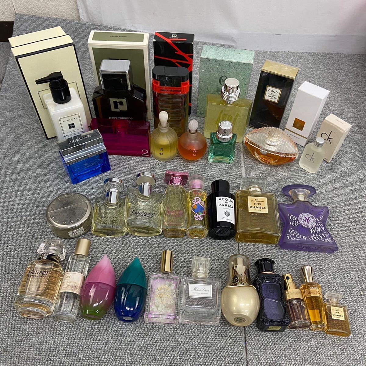 ◎【売り切り】ブランド香水大量まとめセット！CHANEL シャネル BVLGARI ブルガリ Jo Malone London ジョーマローンetc..._画像1