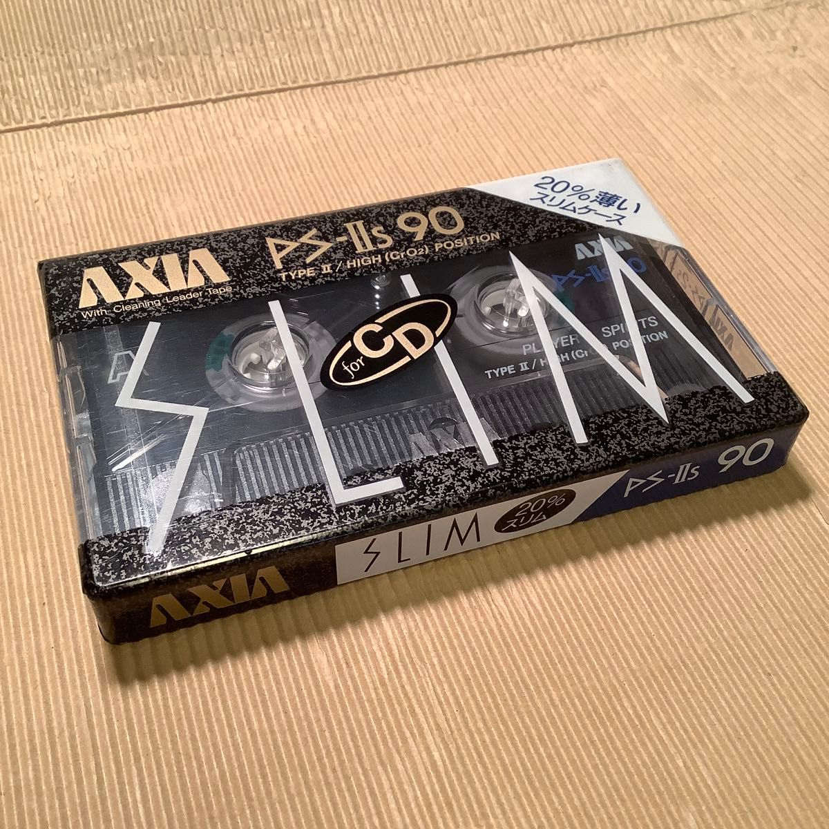 カセットテープ　 ハイポジション AXIA  クロムテープ