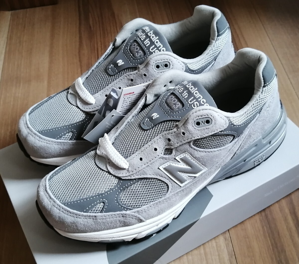 26.5 New Balance 993 Gray MR993GL ニューバランス 991 992 990v6 US8.5 26.5cm グレー_画像1