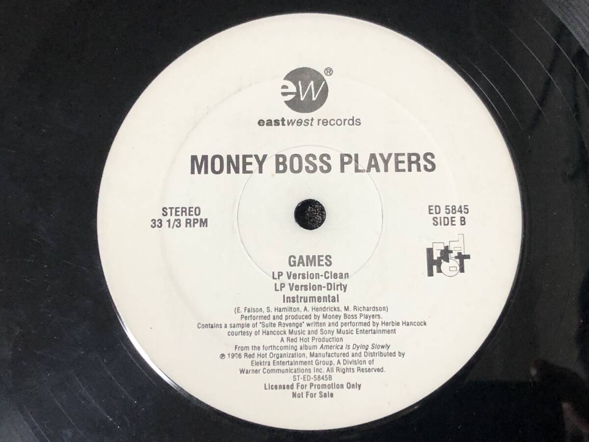 アングラ【Eightball & MJG / Money Boss Players - Listen To Me Now / Games】 　ドープ マイナー DJ KOCO KIYO SEIJI MURO SHIGE S-KY_画像2