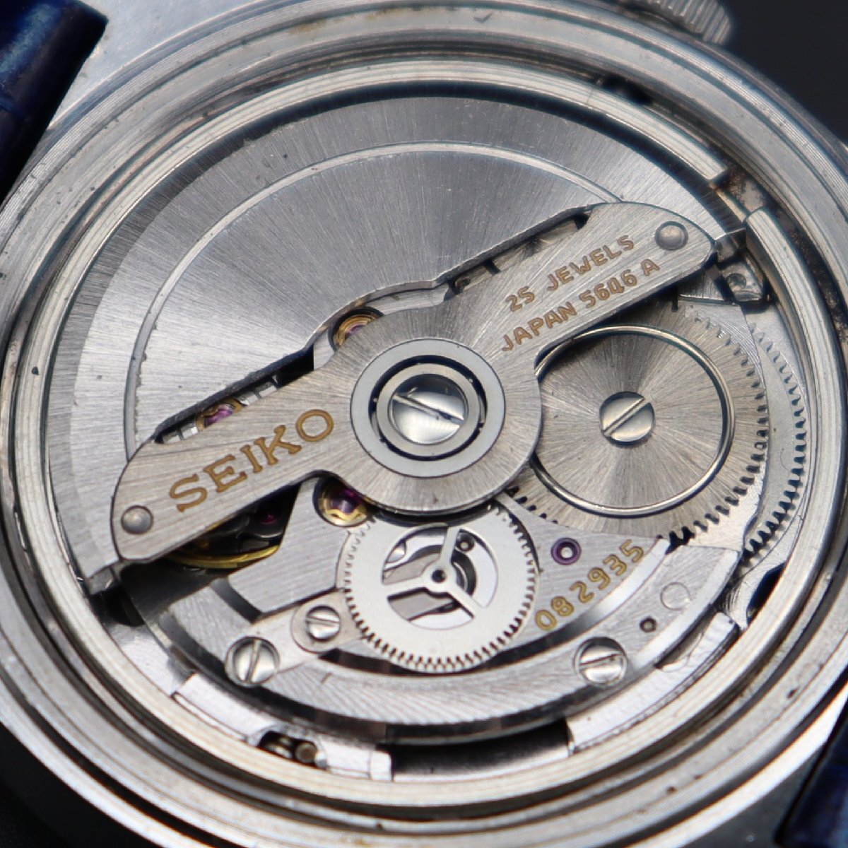 SEIKO 56GS HI-BEAT グランドセイコー ハイビート 5646-7010 自動巻き 25石 1971年製 諏訪工場 GSメダリオン 日/英デイデイト メンズ腕時計の画像7