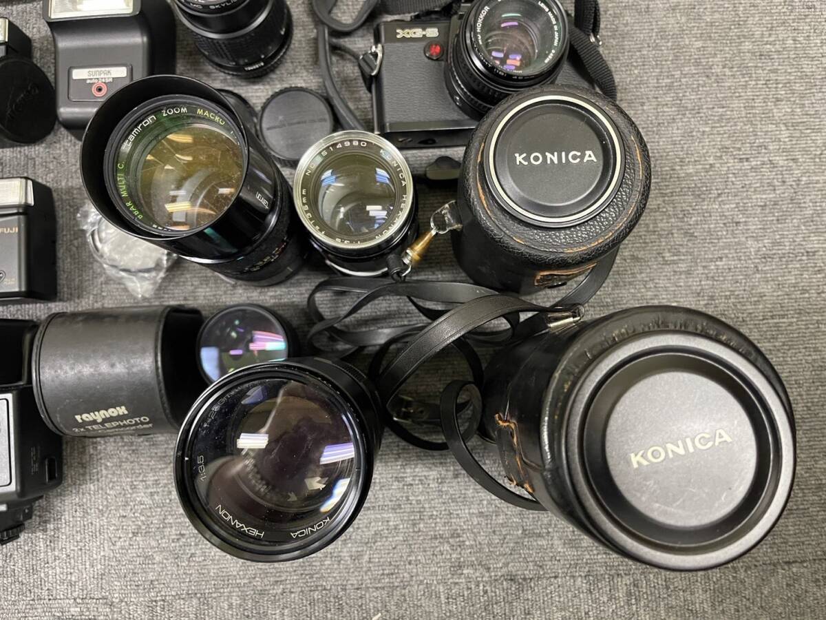 [ST18134ST] camera summarize large amount Nikon/PENTAX/ Olympus / Minolta /Canon other digital camera single‐lens reflex film camera lens * operation not yet verification 