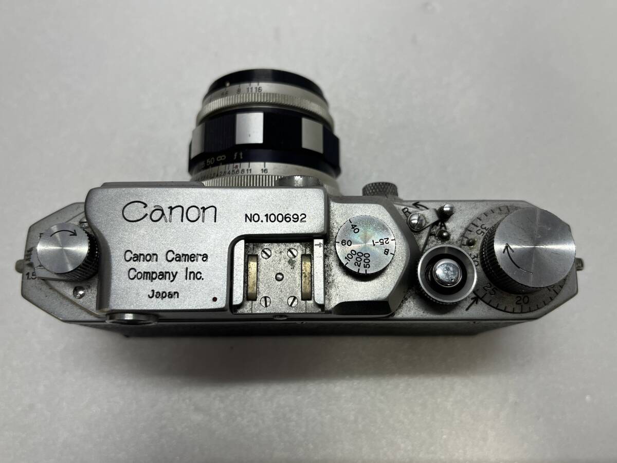 [DHS2835ST]Canon Canon range finder 50mm f:2.8 film camera optics equipment Canon Camera Company Inc. * operation not yet verification 