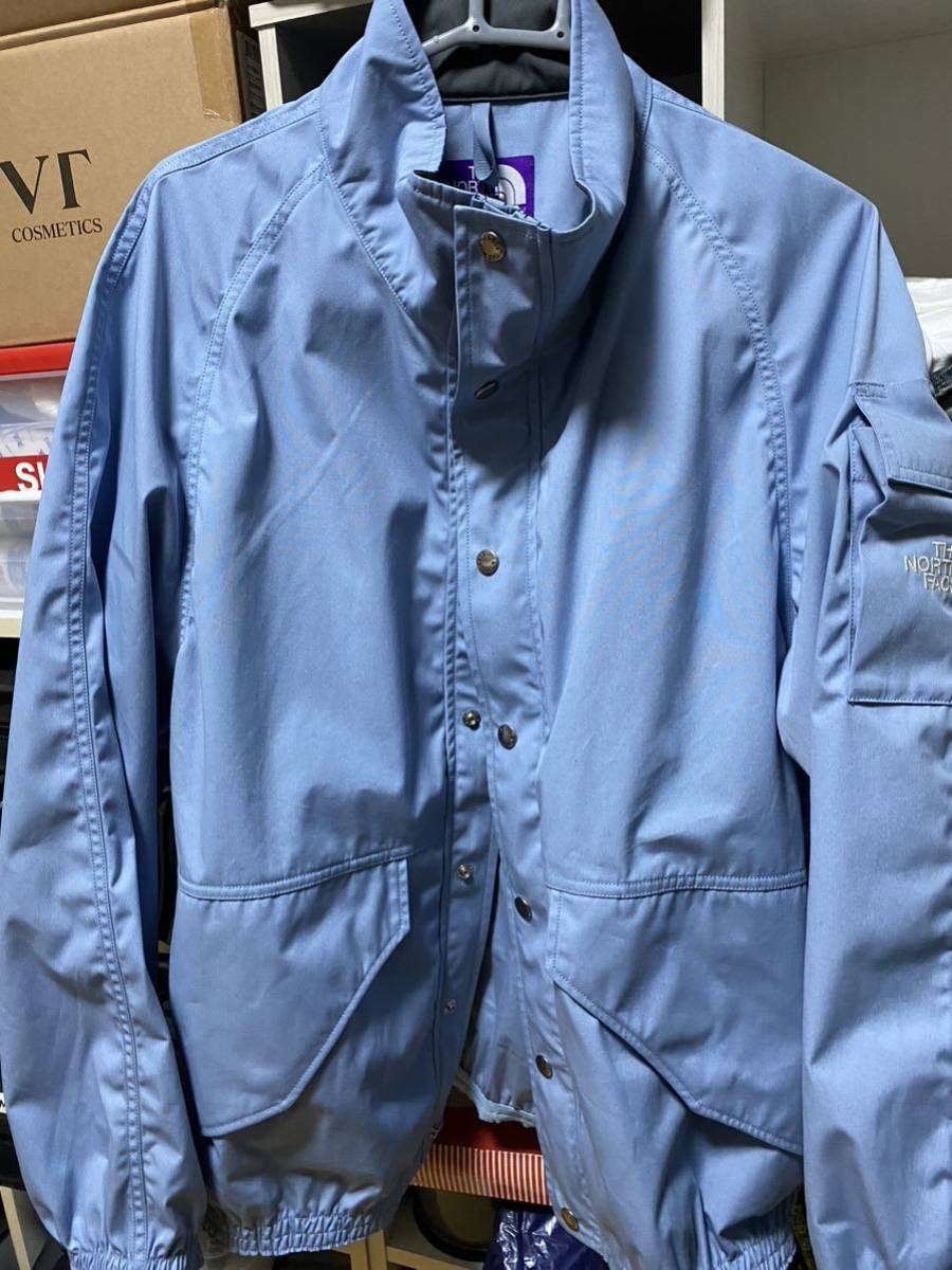 試着程度 送料込 即発送 light blue size L＜THE NORTH FACE PURPLE LABEL × monkey time＞ 65/35 フィールド ジャケット-撥水機能-_画像2