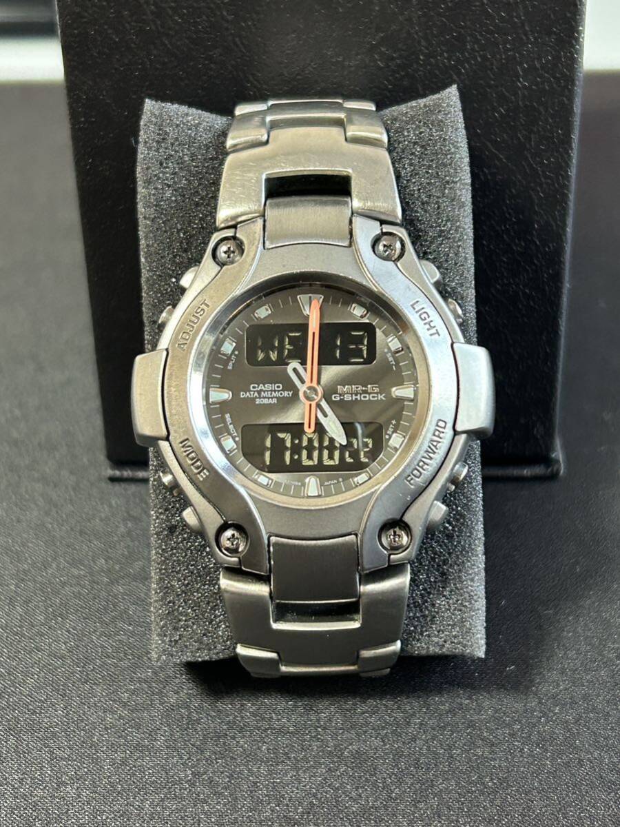 CASIO G-SHOCK MRG-130T 稼働品 チタンモデル_画像1