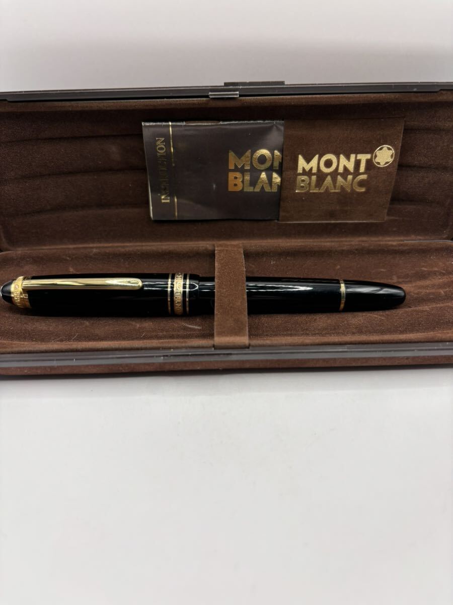 MONTBLANC MEISTERSTUCK モンブラン マイスターシュテュック 75周年 万年筆 1Pダイヤ入りの画像1