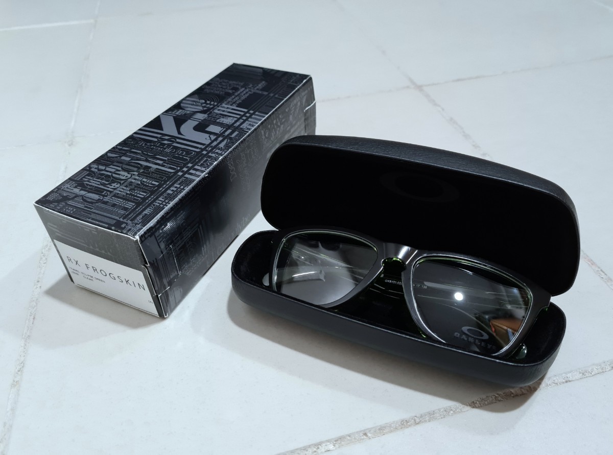 正規品 新品 偏光レンズ OAKLEY RX FROGSKINS オークリー フロッグスキン BLACK POLARIZED ブラック ポラライズド メガネ 眼鏡 サングラス