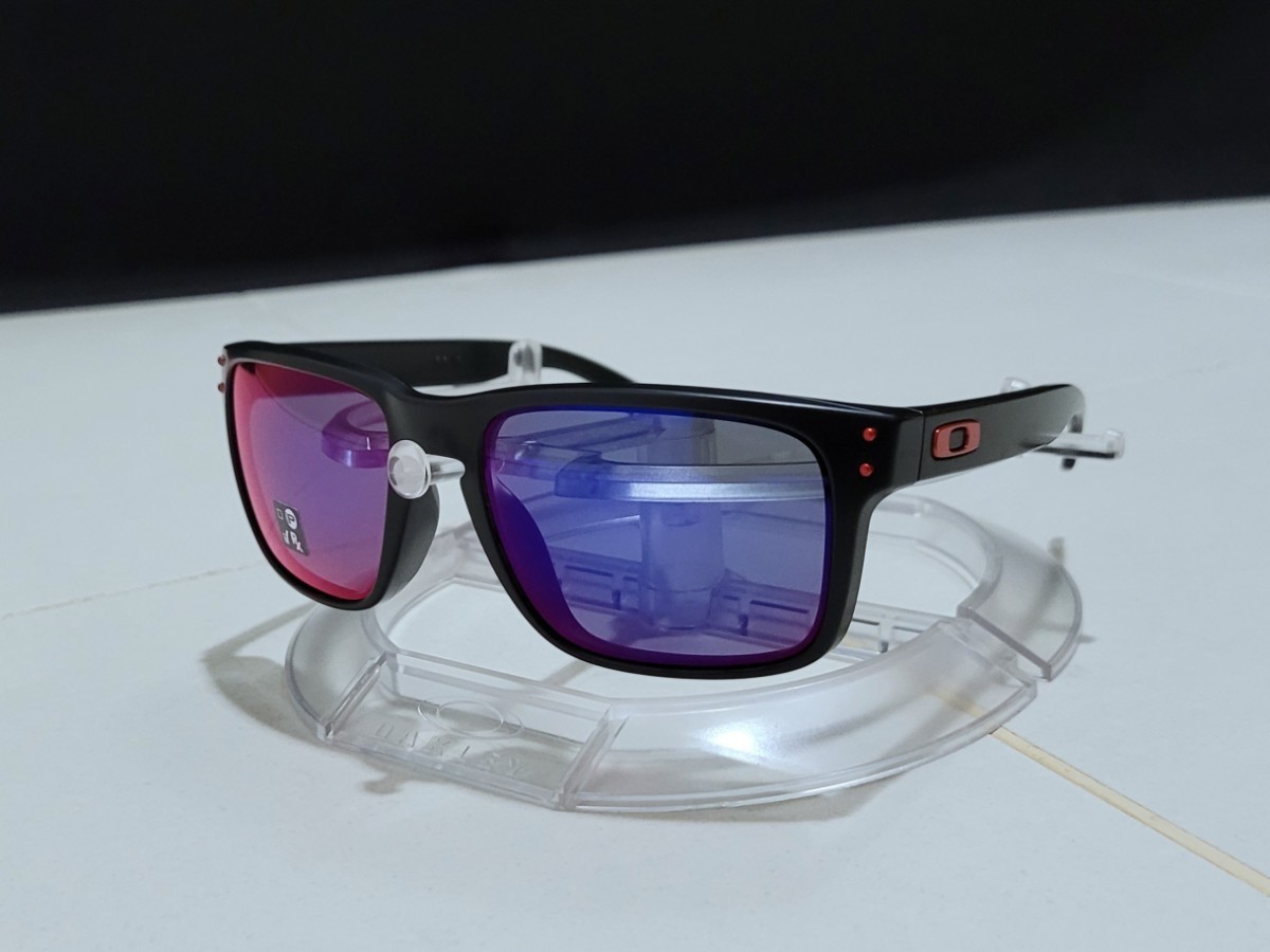 正規品 新品 偏光レンズ付き OAKLEY HOLBROOK オークリー ホルブルック VIOLET POLARIZED バイオレット ポラライズド サングラス OO9102-36の画像9