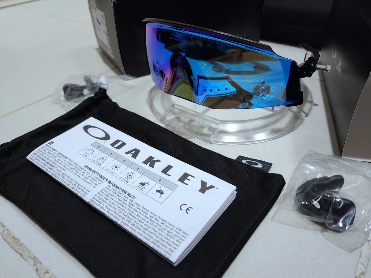 正規品 新品 未使用 OAKLEY KATO オークリー ケイト カト PRIZM SAPPHIRE ポリッシュド プリズム サファイア サングラス OO9455-0349の画像4