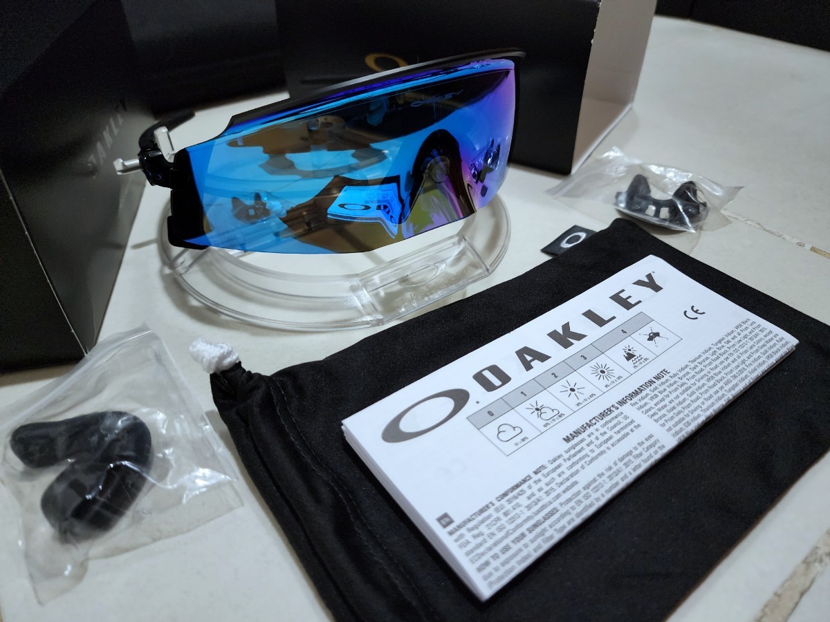 正規品 新品 未使用 OAKLEY KATO オークリー ケイト カト PRIZM SAPPHIRE ポリッシュド プリズム サファイア サングラス OO9455-0349の画像3