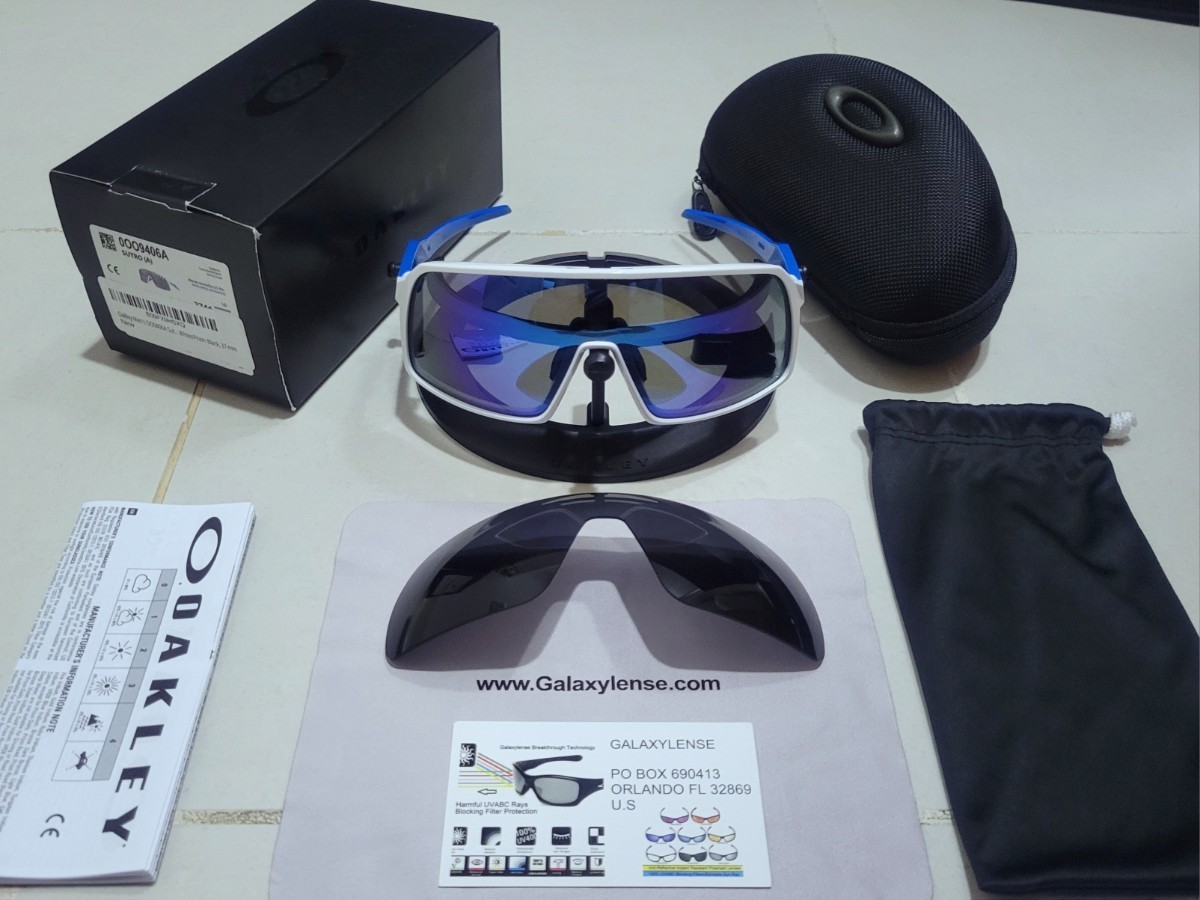 正規品 新品 偏光レンズ2枚付き OAKLEY SUTRO オークリー スートロ ASIA FIT アジアフィット Polarized ポラライズド ストロ サングラス_画像2