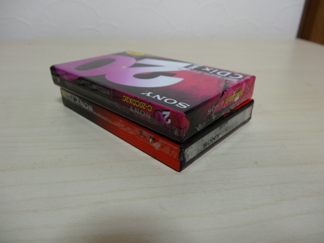 [ free shipping prompt decision ] SONY cassette tape 2 pcs set unopened goods 