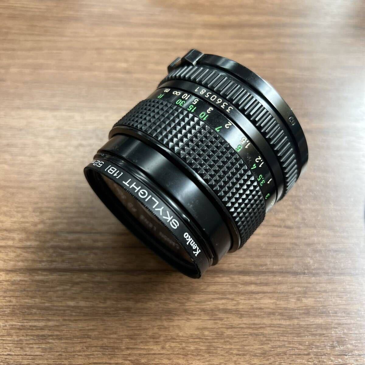 U3 Canon キャノン A-1 一眼レフ フィルムカメラ ＆CANON LENS FD 50mm 1:1.4 レンズ付きの画像9