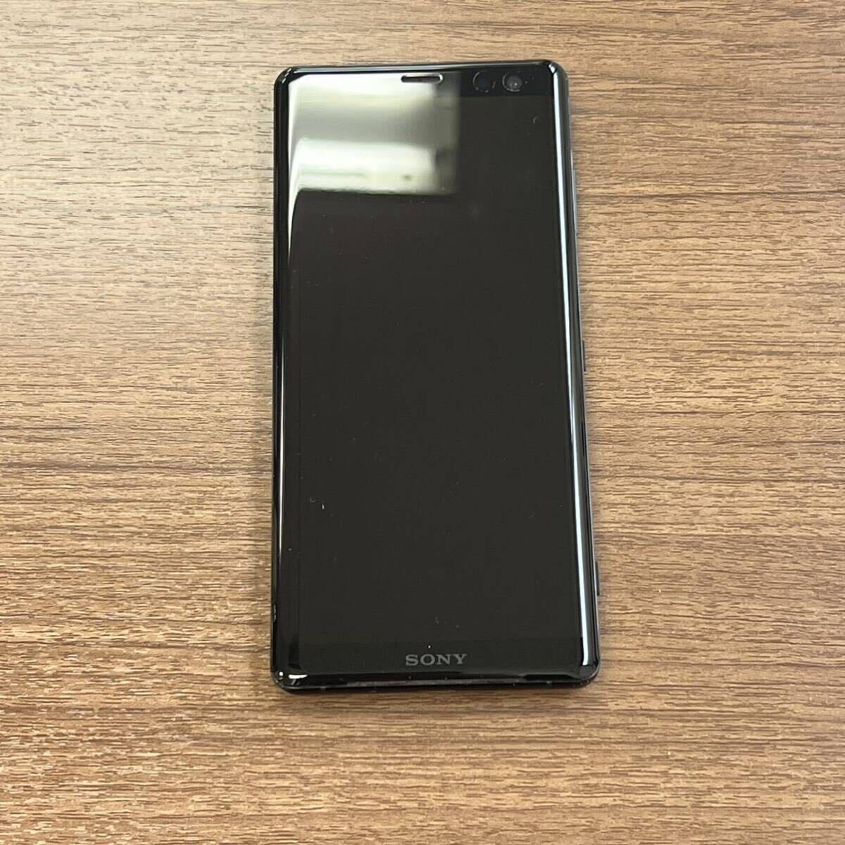 K3 Xperia XZ3 SOV39 ブラック SONY 通電確認済み_画像2