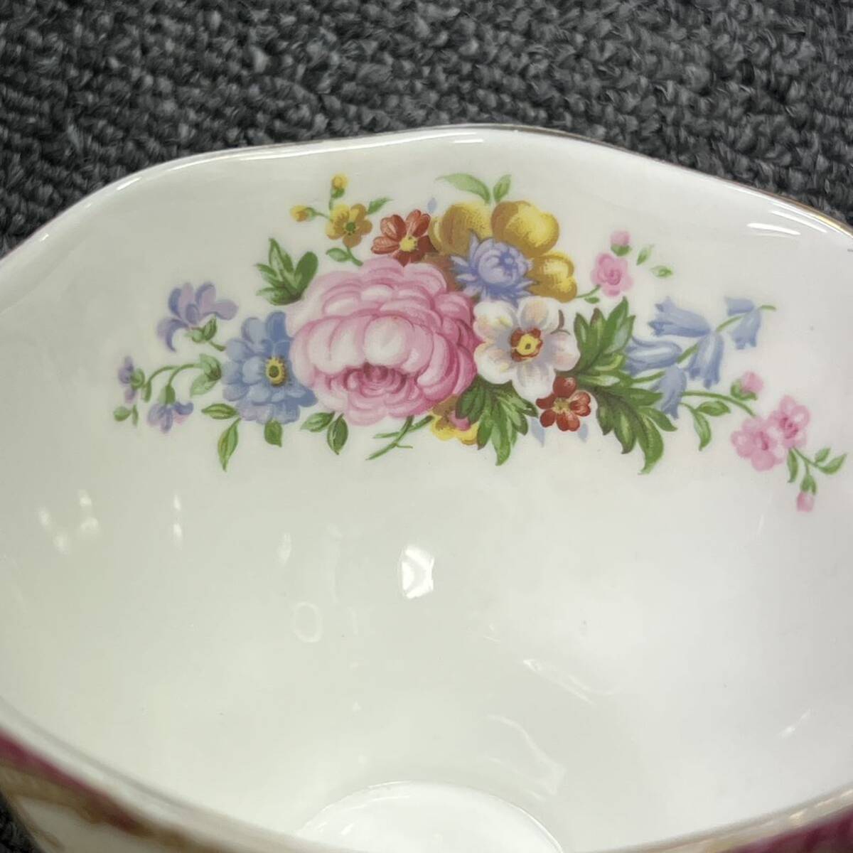 U3 ロイヤルアルバートカップ レディカーライル カップソーサー ROYAL ALBERT Lady Carlyle 2客セット_画像4