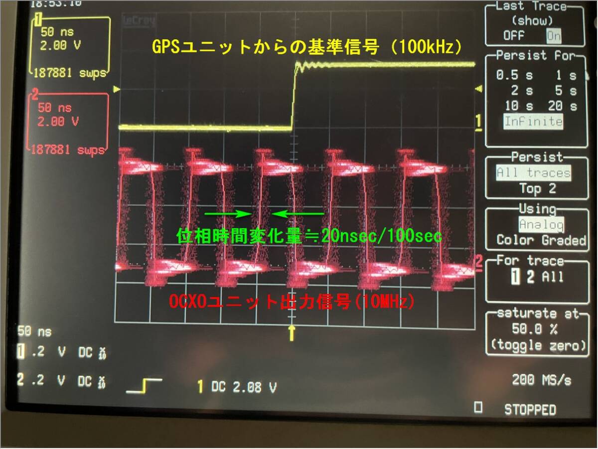 10.000MHz周波数基準OCXOユニット  CTI製OSC5A2B02採用 の画像6