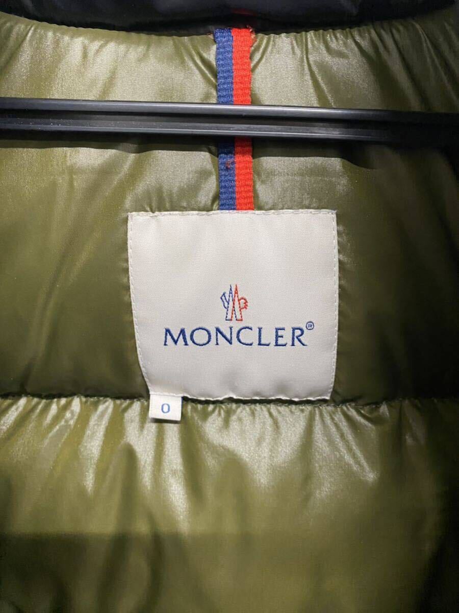 1円〜 MONCLER モンクレール ダウンジャケット ブラック Bワンポイント袖ビッグロゴワッペン EVERESTエベレストの画像7