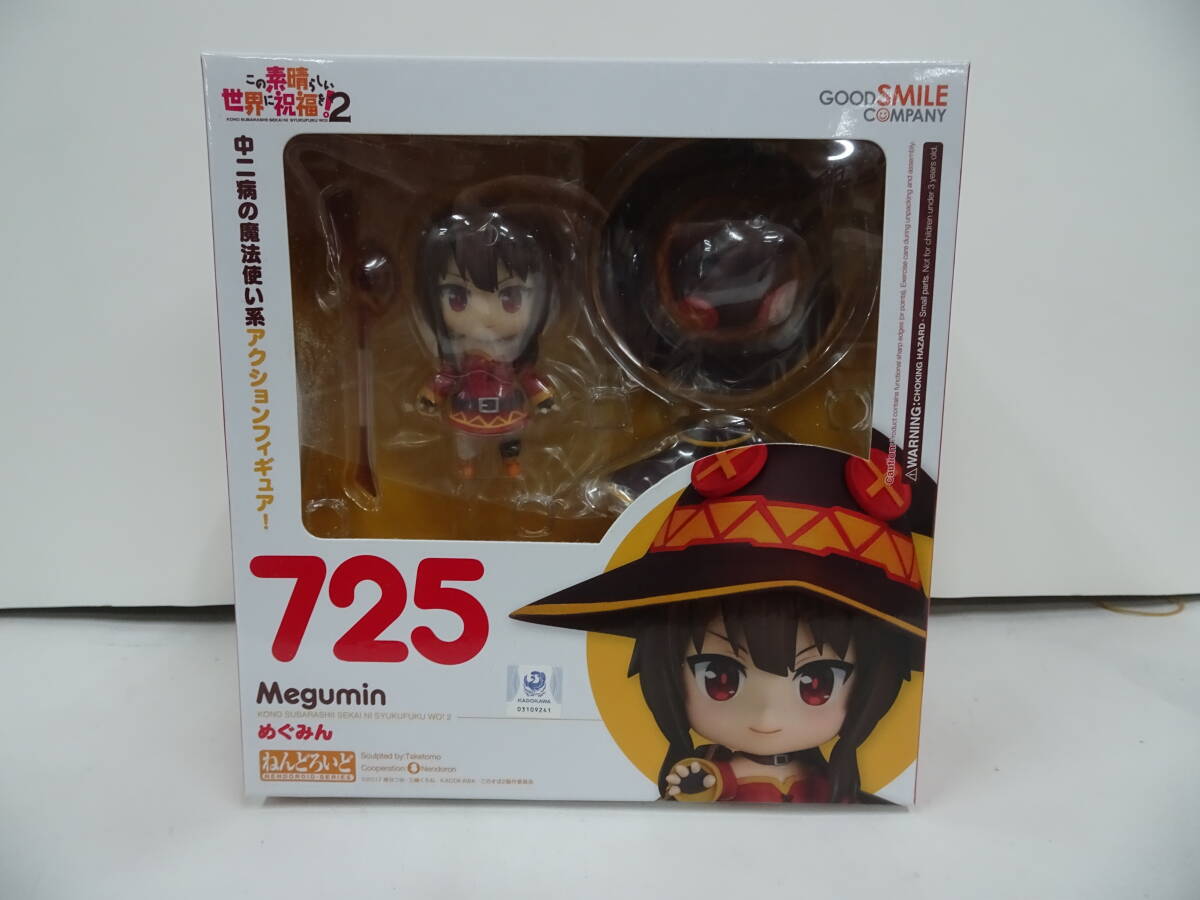 【未開封】(このすば!)ねんどろいど Megumin 725 Yahoo!オークション - 未開封 ねんどろいど 725 めぐみん 「この