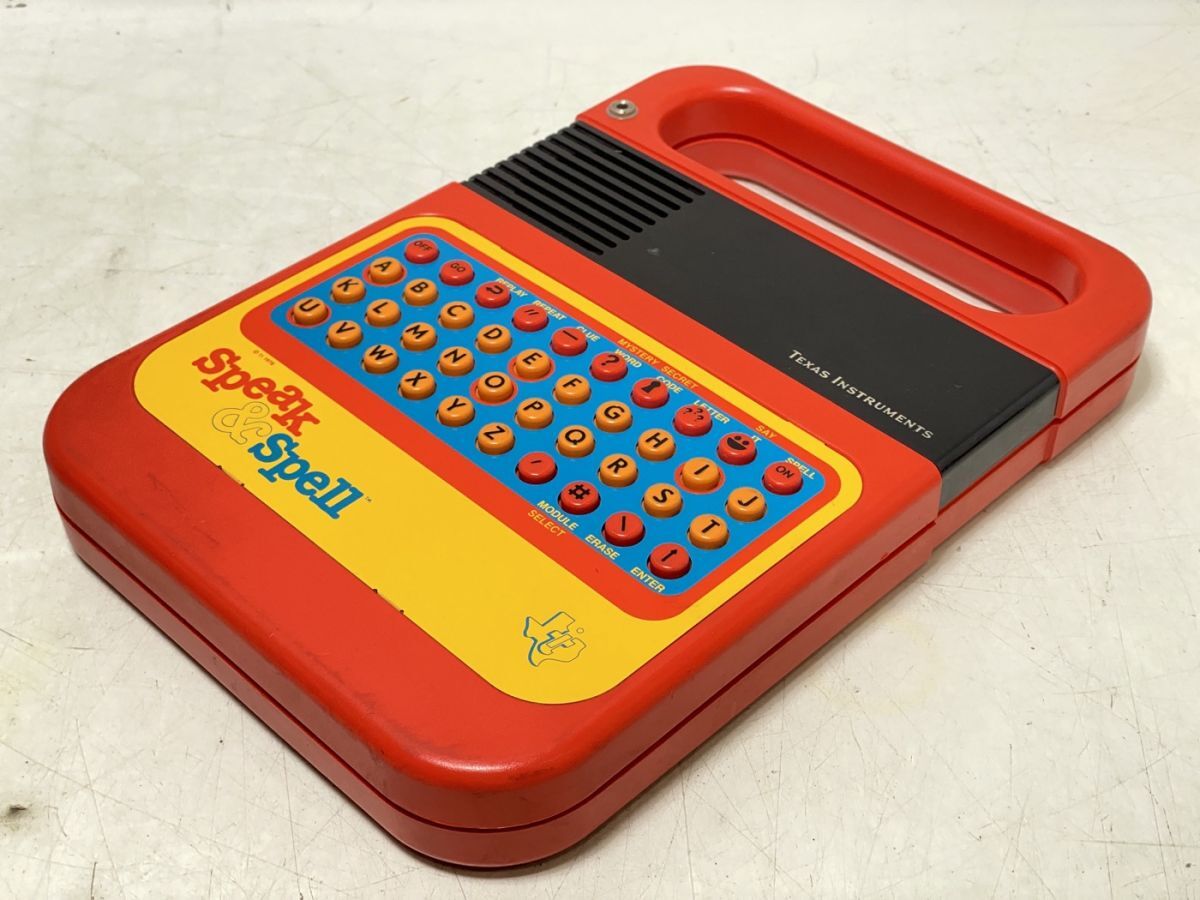 【動作未チェック】Texas Instruments 知育玩具 speak&spell【2424030011719】の画像1