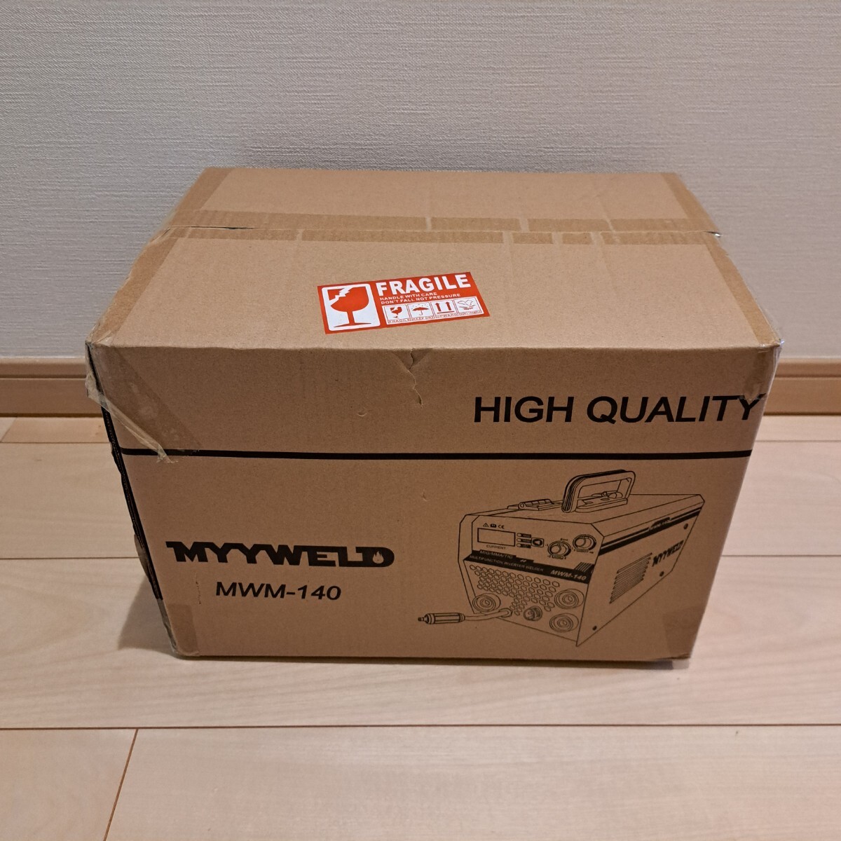 溶接機 半自動溶接機 ノンガス インバーター 100V MYYWELD MWM-140 MIG/MMA/LIFT 140A フラックス入りワイヤ 50/60Hz 家庭用 業務用 の画像7