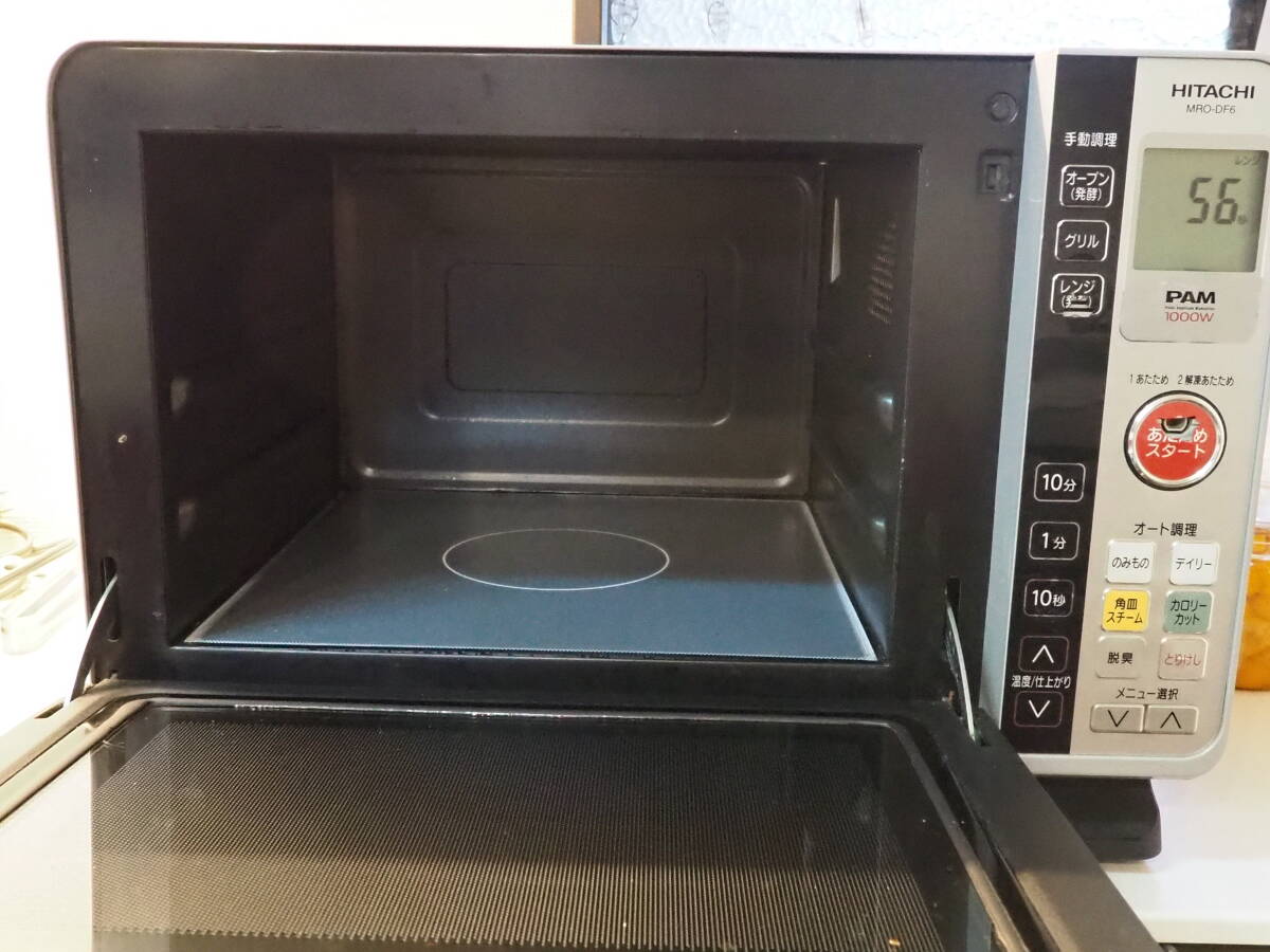 * used beautiful goods * Hitachi microwave oven MRO-DF6*