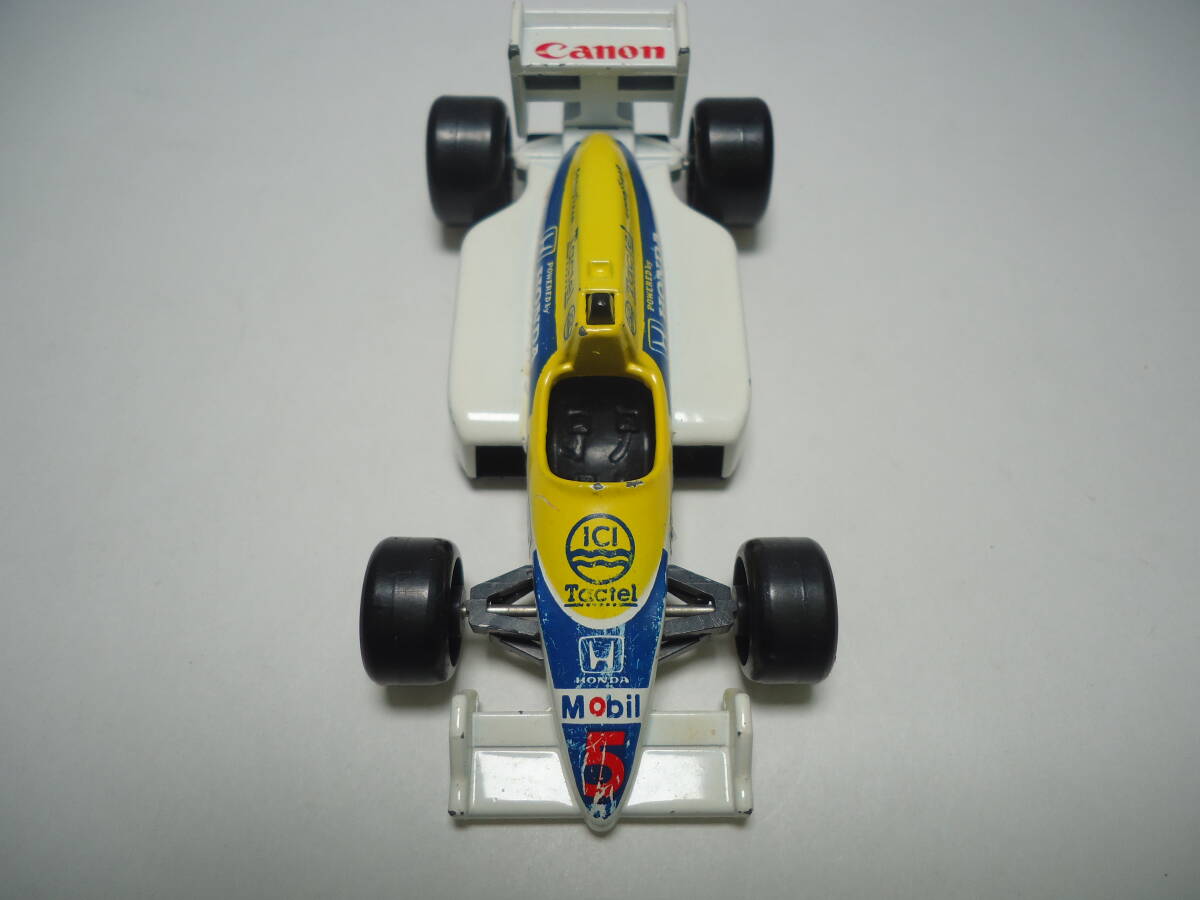 トミカ №62 ウイリアムズ ホンダ FW11B 現状品 日本製 TOMICA WILLIAMS HONDA TOMY MADE IN JAPAN_画像6