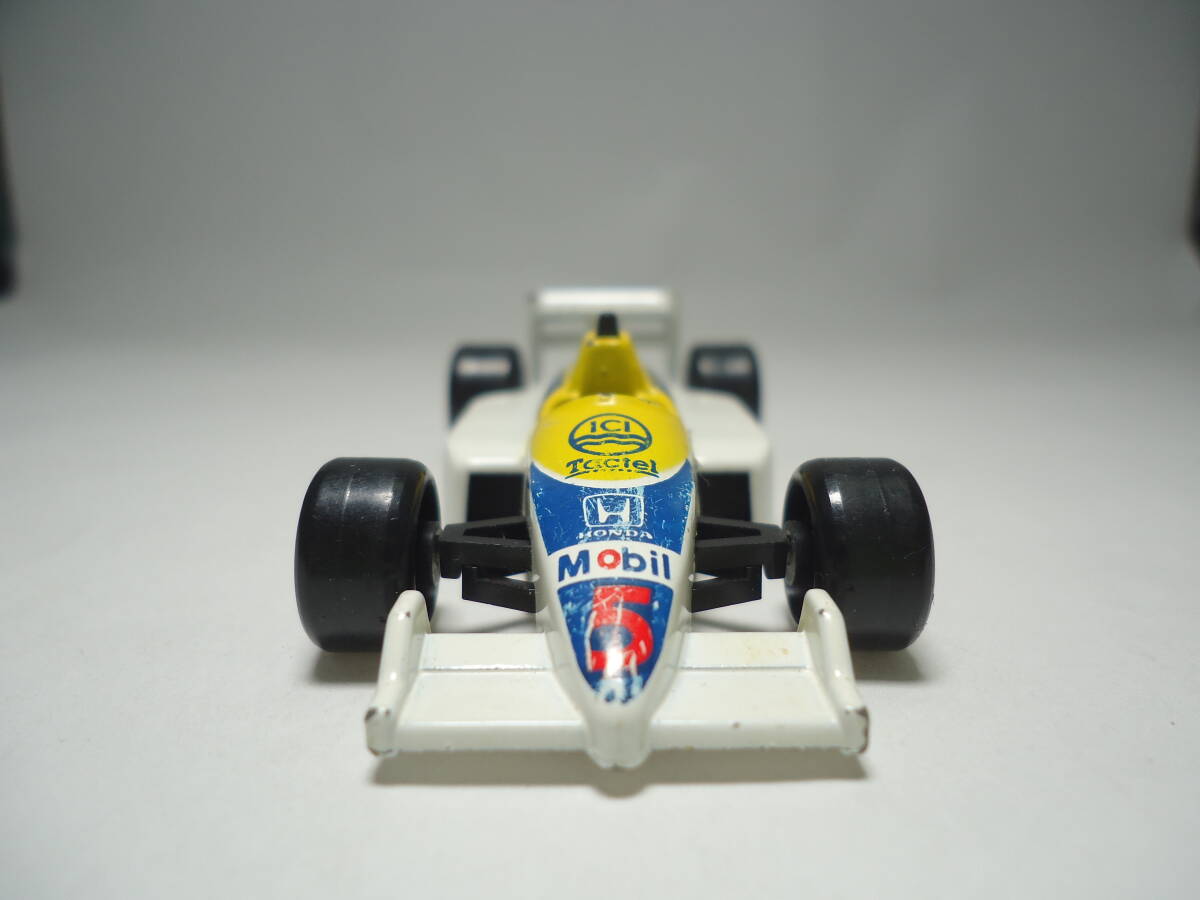 トミカ №62 ウイリアムズ ホンダ FW11B 現状品 日本製 TOMICA WILLIAMS HONDA TOMY MADE IN JAPANの画像2