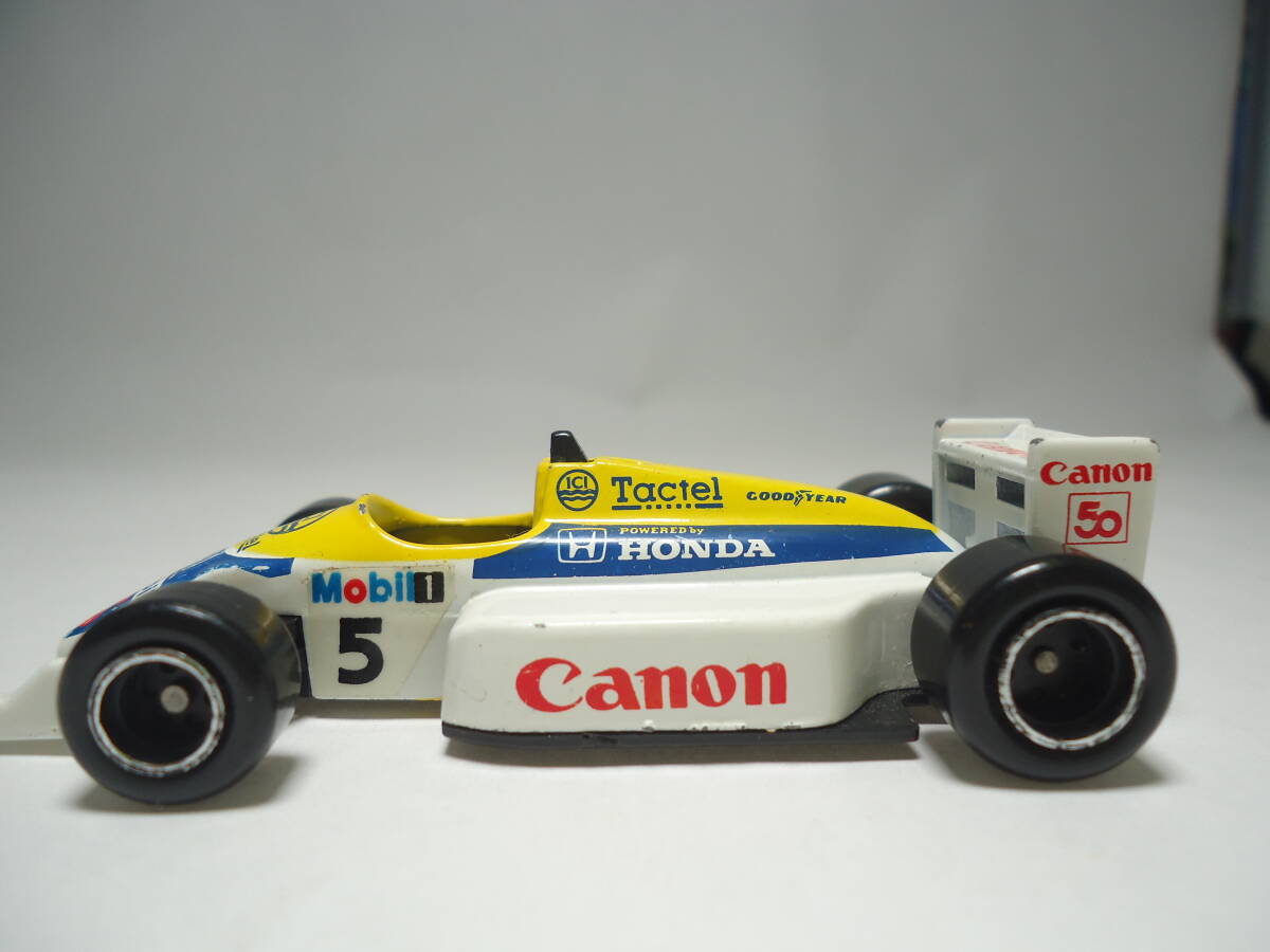 トミカ №62 ウイリアムズ ホンダ FW11B 現状品 日本製 TOMICA WILLIAMS HONDA TOMY MADE IN JAPAN_画像3