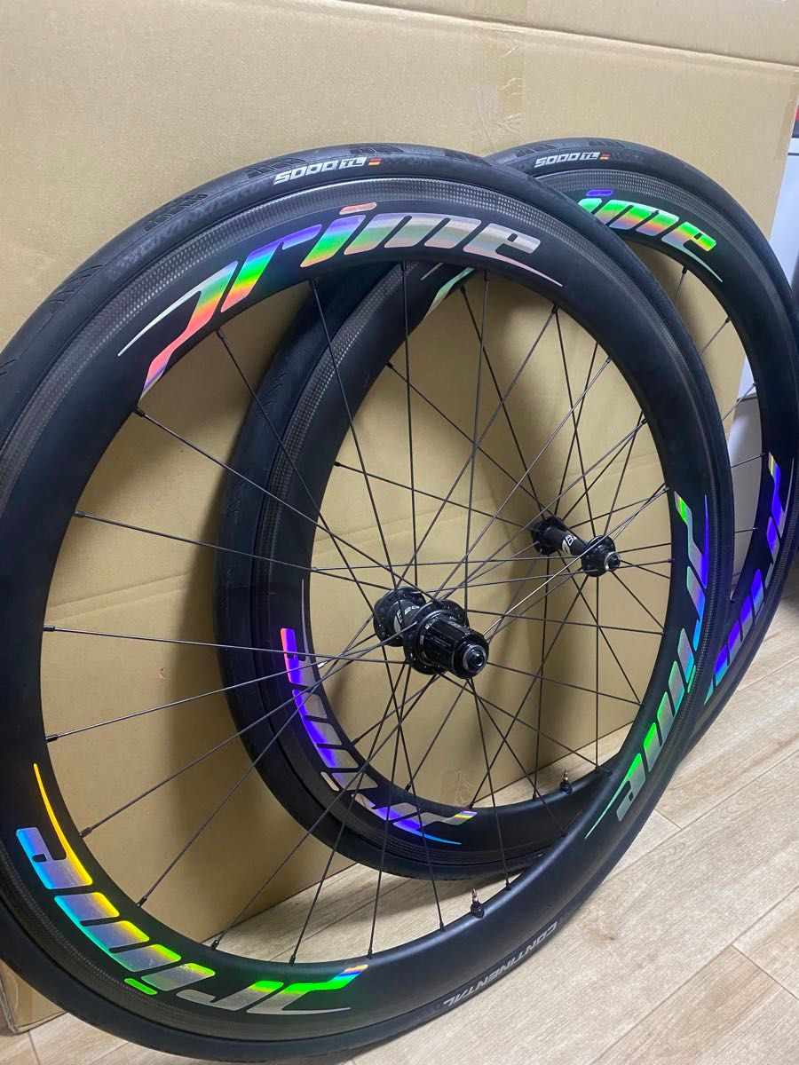 ロードバイク　カーボンホイールPrime RR-50 special edition limited 前後セット　11s対応　