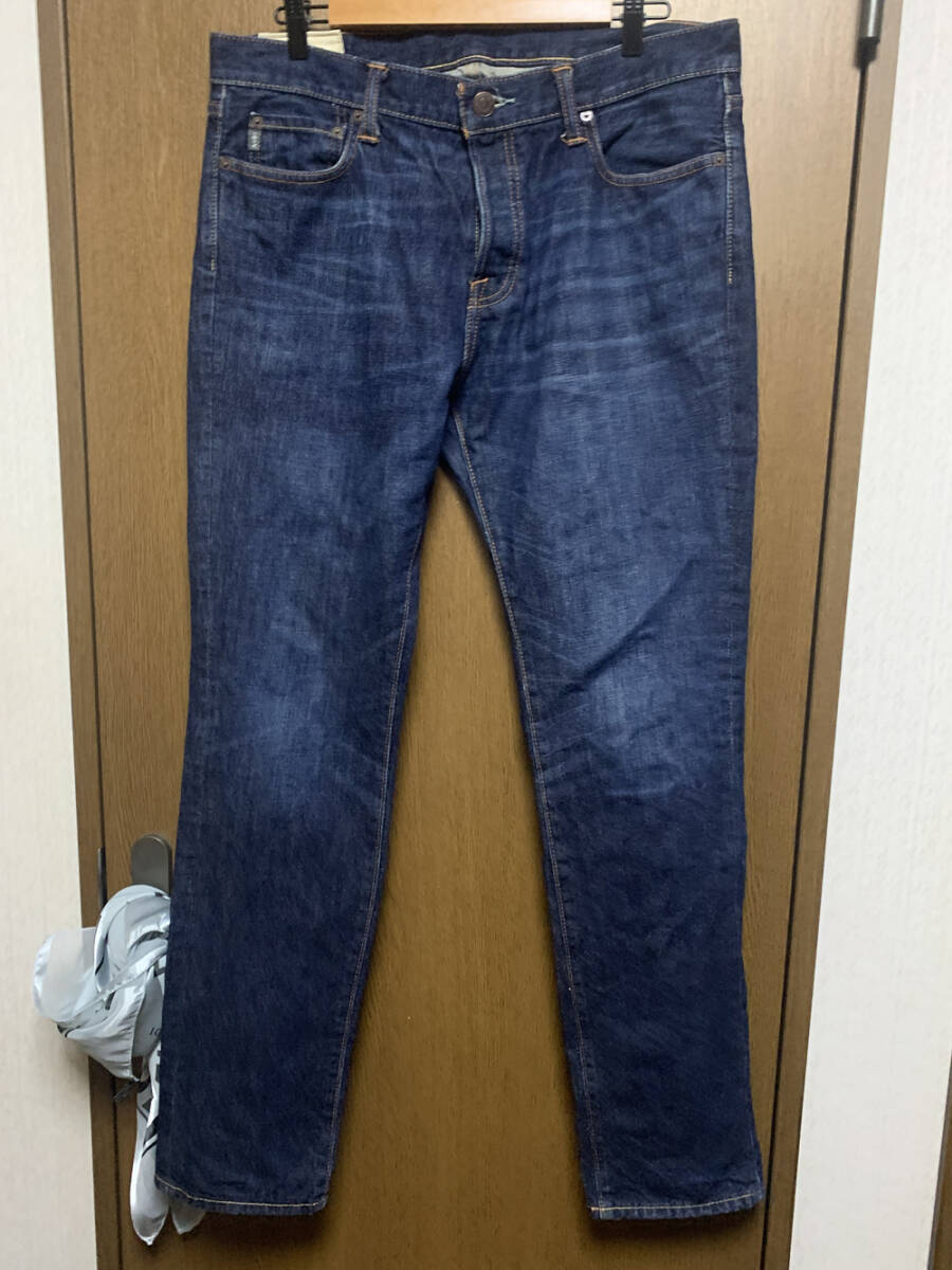 W34 Abercrombie&Fitch SKINNY｜アバクロンビー＆フィッチ ウォッシュ加工 スキニーフィット ジーンズの画像2