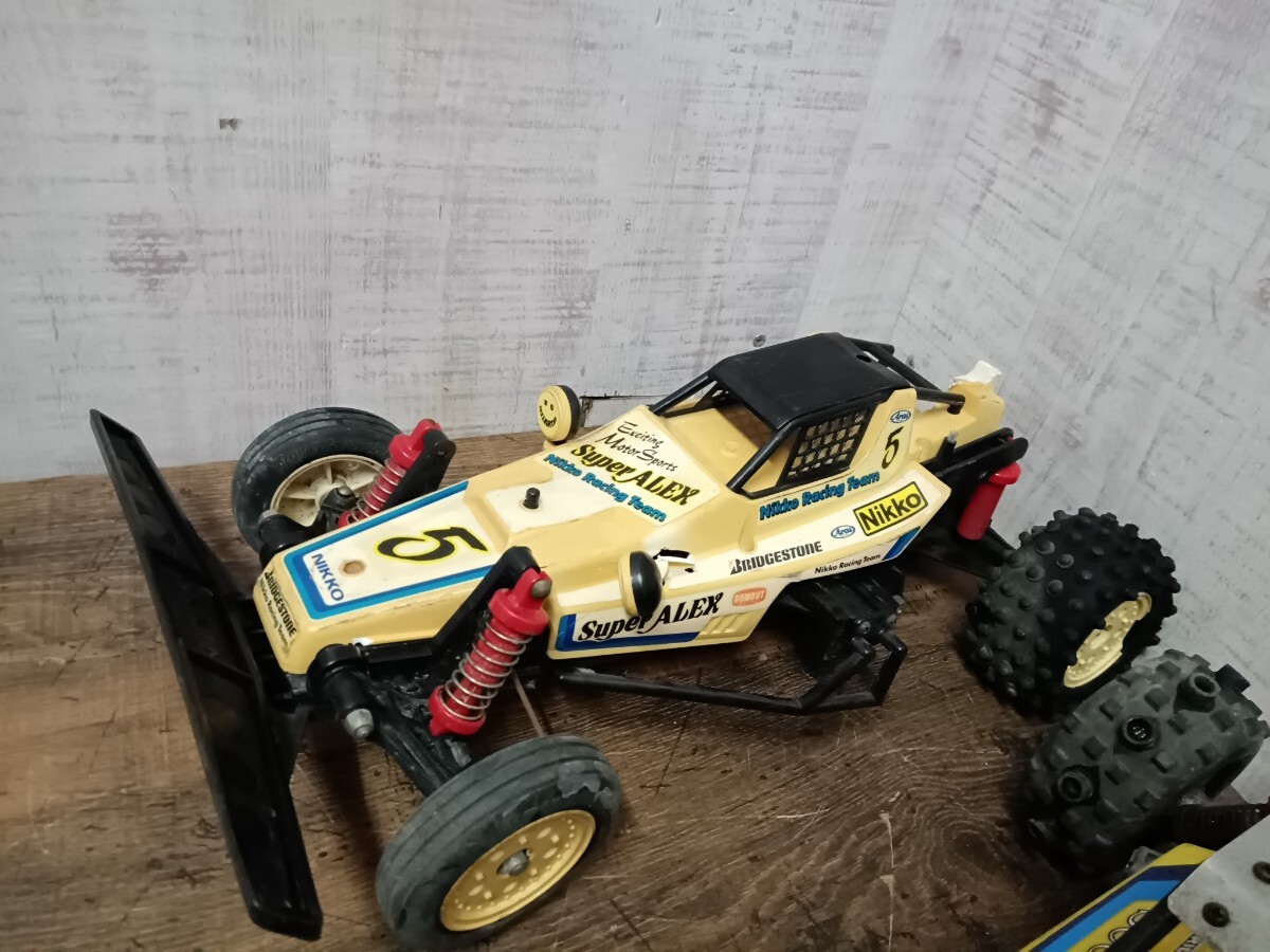 必見!!　当時物　 ラジコン　ラジコンカー　2点　まとめ　NIKKO KYOSHO 京商　SCORPION スコーピオン　レーシングバギー　？　ジャンク_画像3