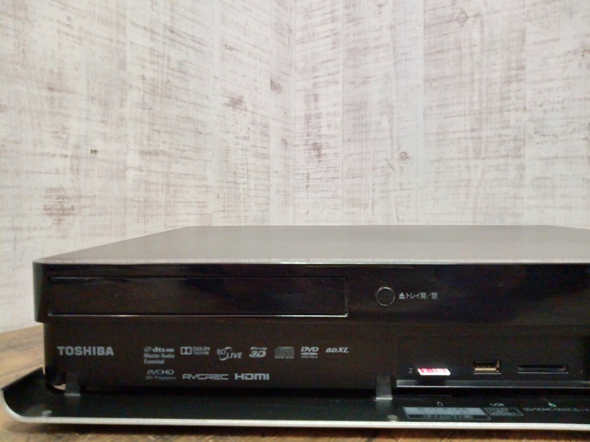 TOSHIBA　東芝　DBR-M490 REGZA　タイムシフトマシン　HDD/BDレコーダー　ブルーレイレコーダー　Blu-ray　ブルーレイ　ジャンク_画像3