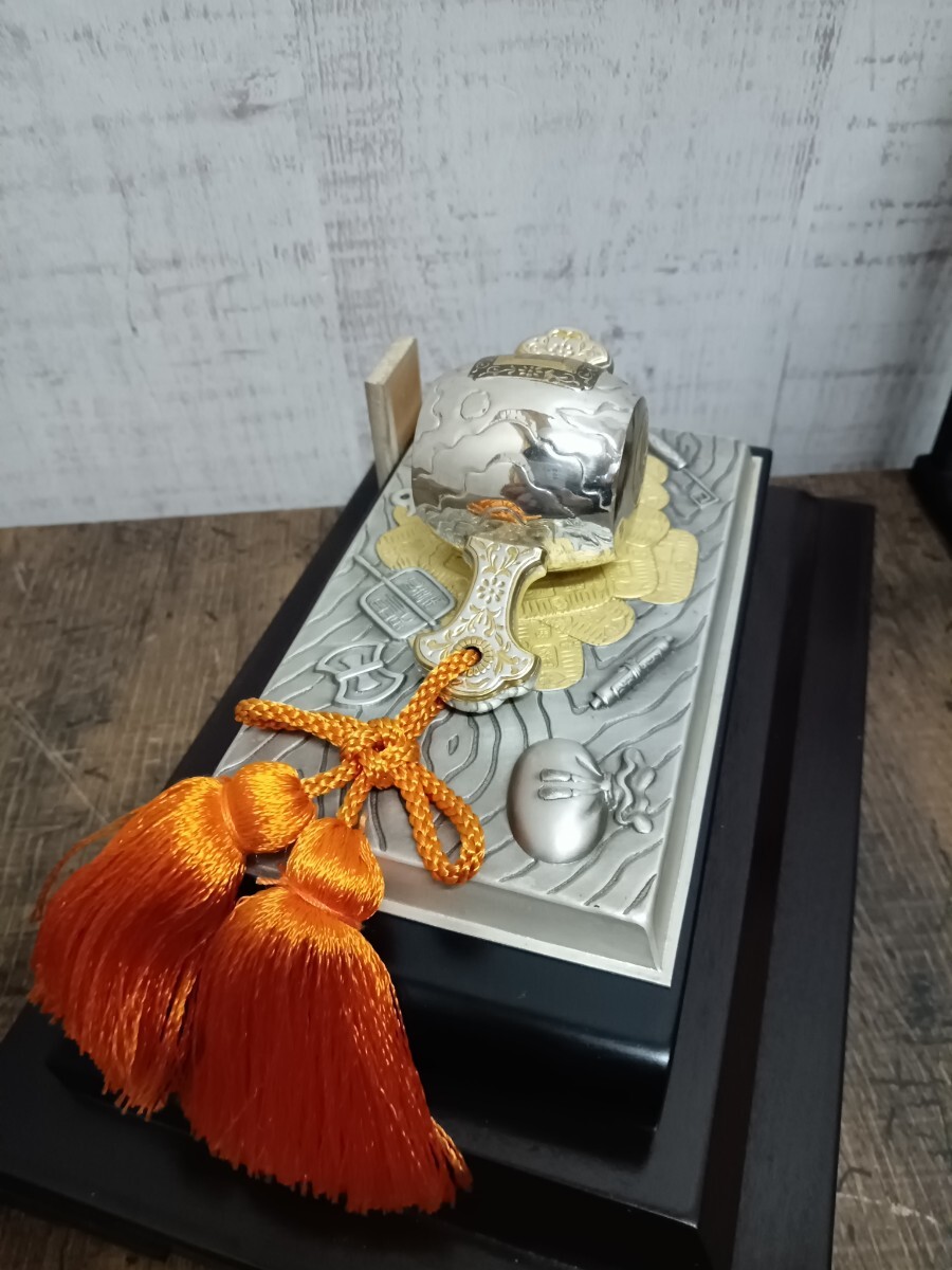 わ*ん様 加藤雲山作 銀製 寶小槌 Yahoo!オークション - 銀製 寶小槌 雲山作 加藤雲山 置物 ガラス