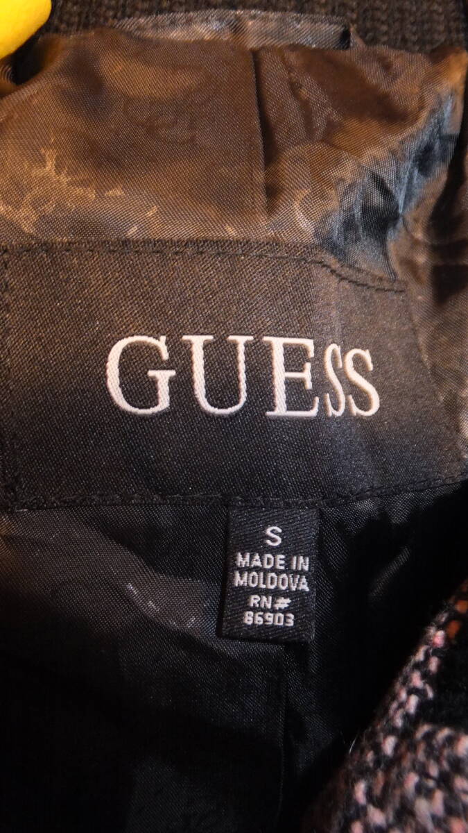 *GUESS*Ladies jaket coat size S Guess жакет пальто USED IN JAPAN