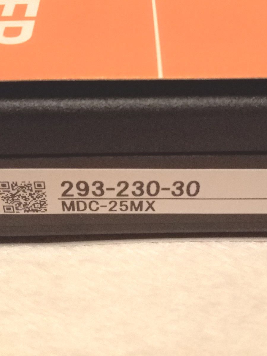 【☆未開封新品☆】 クーラントプルーフマイクロメータ ミツトヨ MDC-25MX